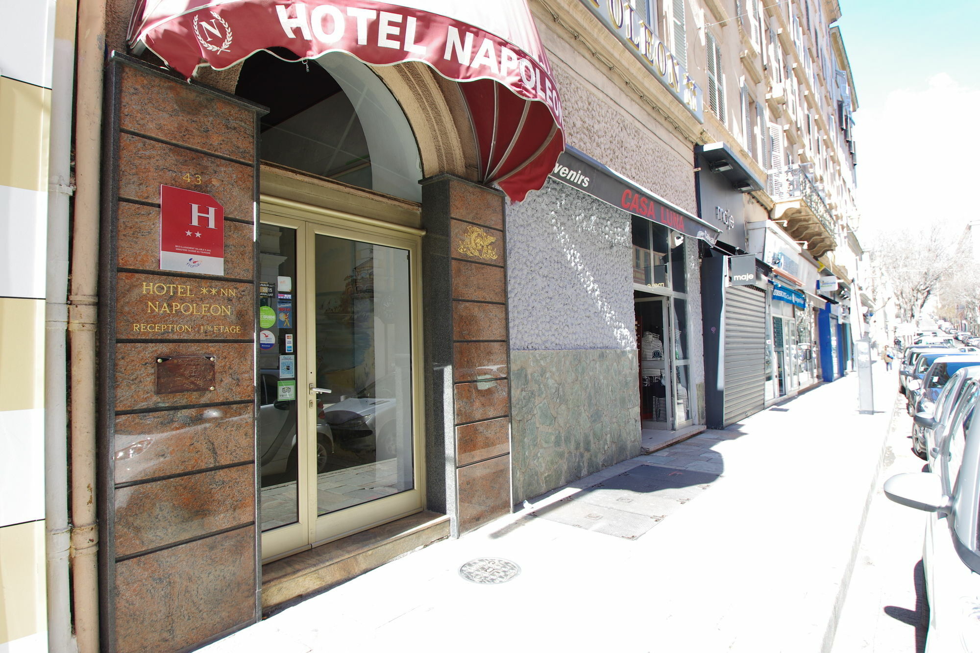 Hôtel Napoléon Bastia  Exterior foto